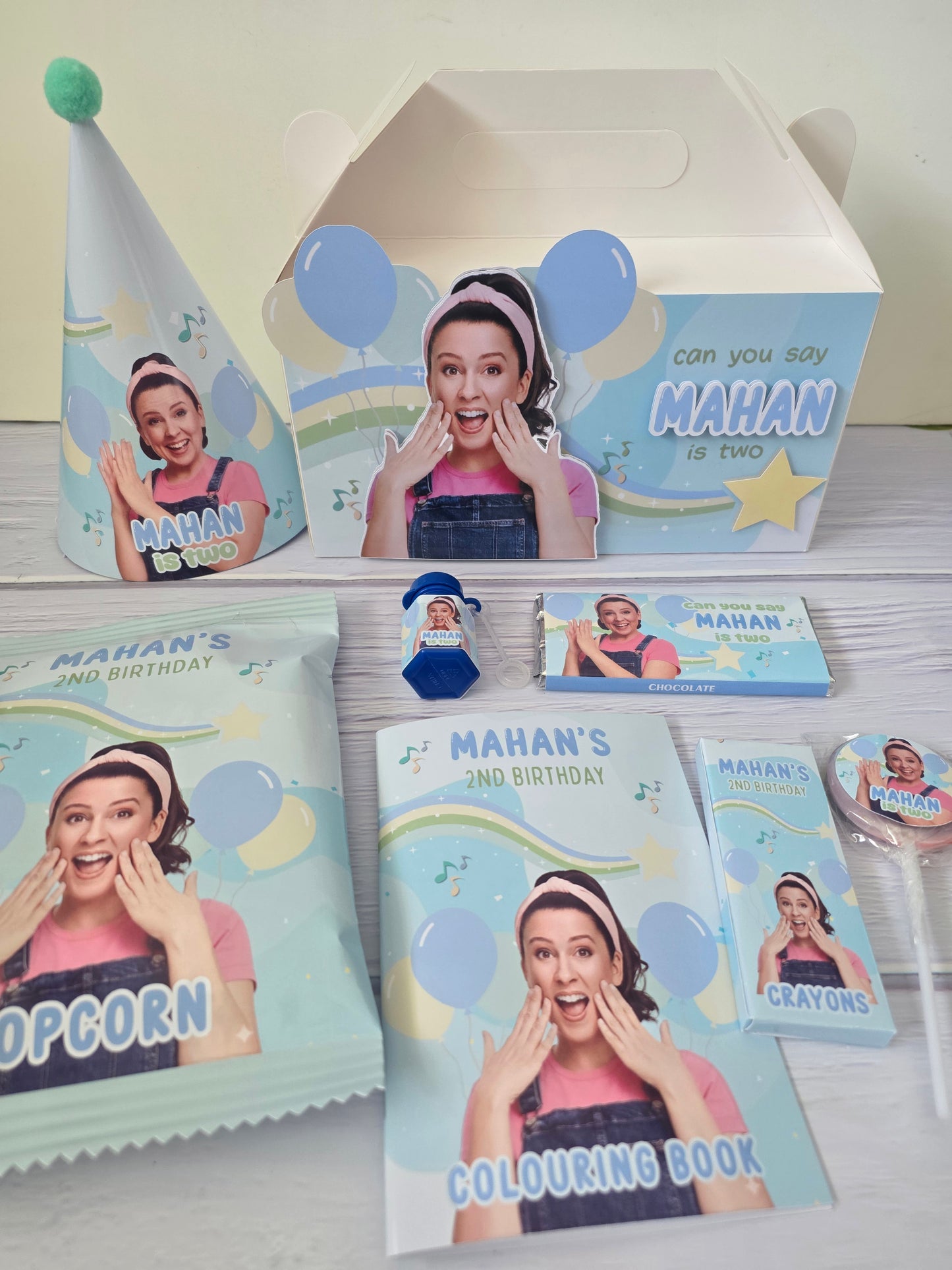 Ms Rachel Pastel Design Party Box