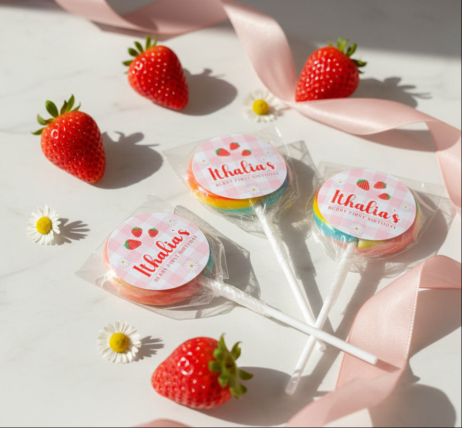 Custom Design Lollipop to suit any party theme