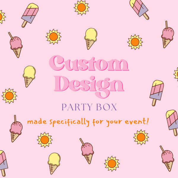 Custom Design Party Box Personalised Favours Australia