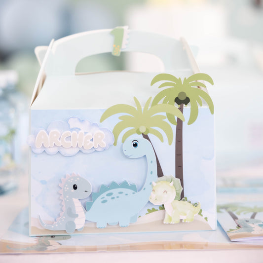 Baby Dinosaurs Theme Favour Party Box
