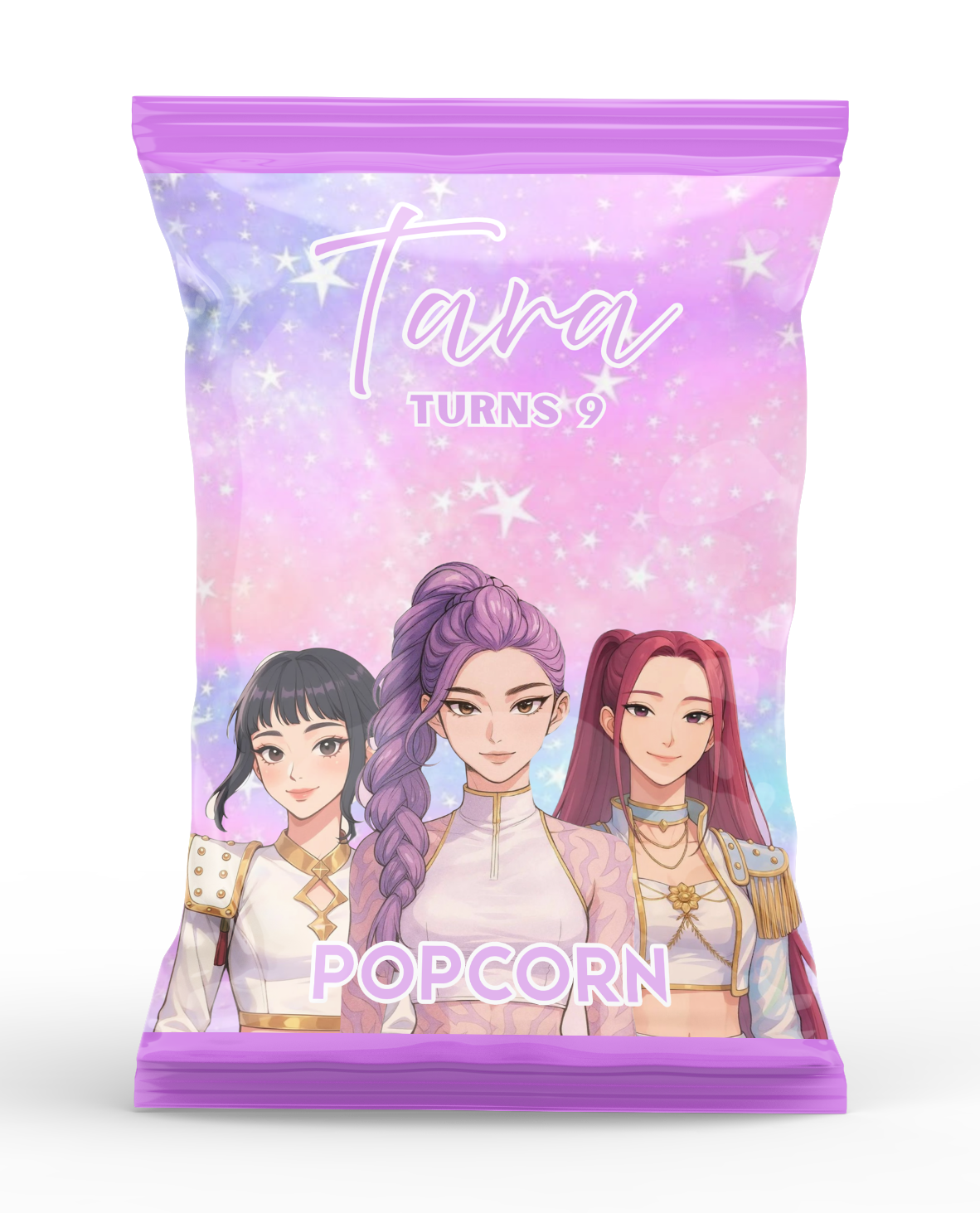 K-Pop Superstar Popcorn Bag