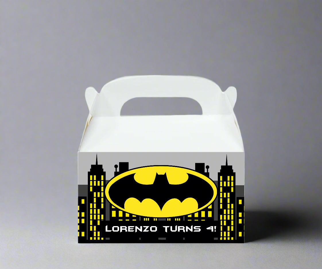 Batman Theme Party Box