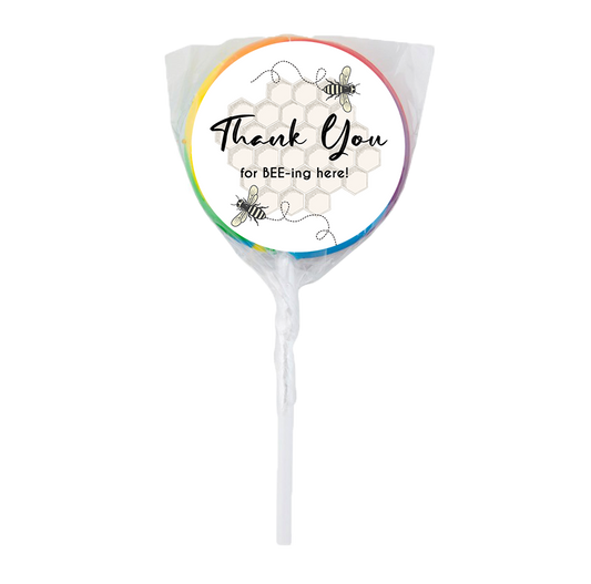Bee themed Lollipops -12pk