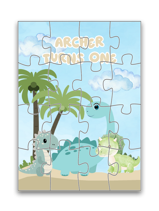 Cute Baby Dinosaur Mini Puzzles