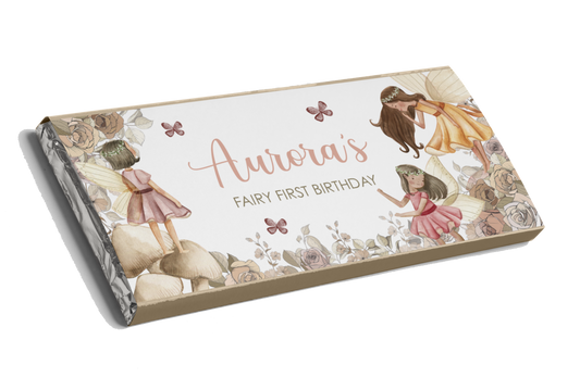 Enchanted Fairy Garden Chocolate Bar