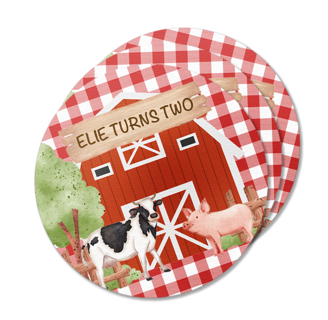 Farm Animals Theme Stickers Pack