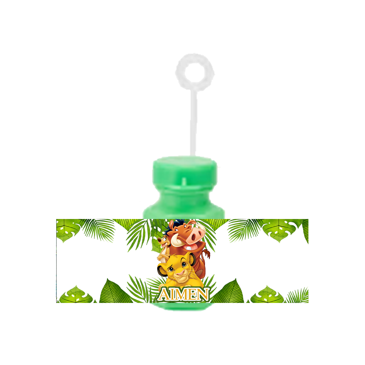 Lion Theme Mini Bubbles Stickers (12Pk)