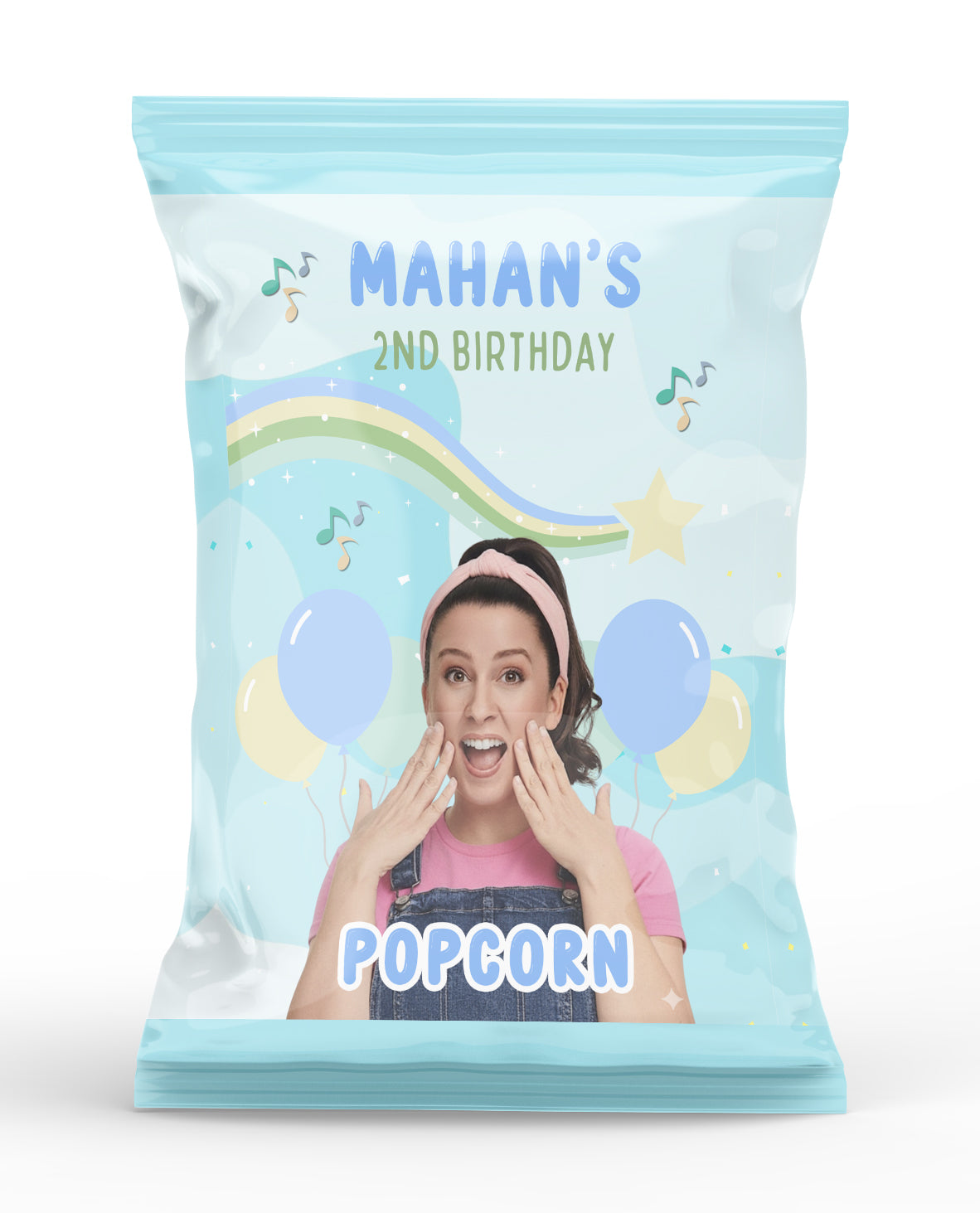 Ms Rachel Pastel Theme Popcorn Bag