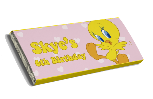 Tweety Bird Chocolate Bar