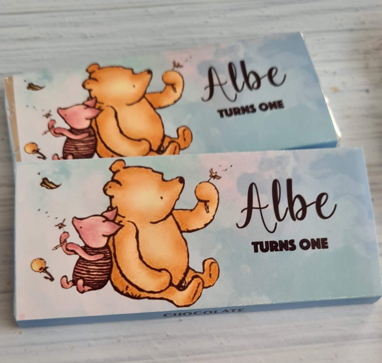 Classic Winnie the Pooh Chocolate Bar