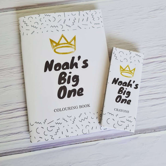 Notorious Big / No Biggie Colouring Book & Crayons