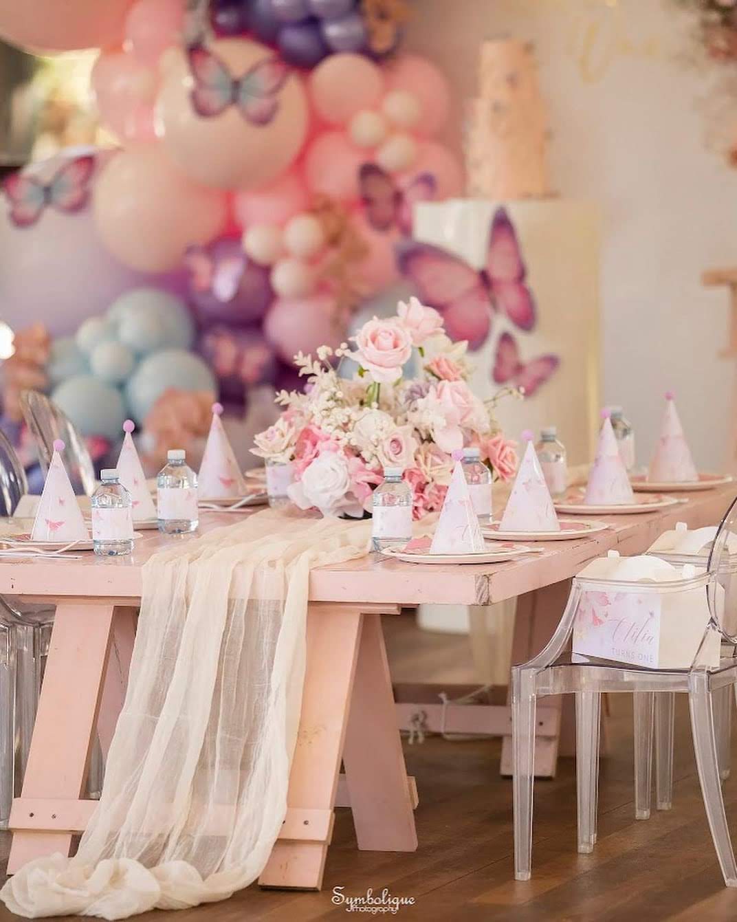 Pastel Butterflies Party Box