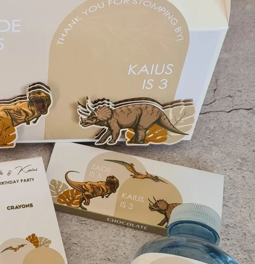 Aesthetic Dinosaur Chocolate Bar