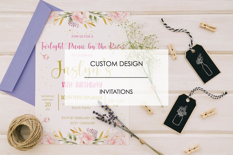 Custom Design Invitation