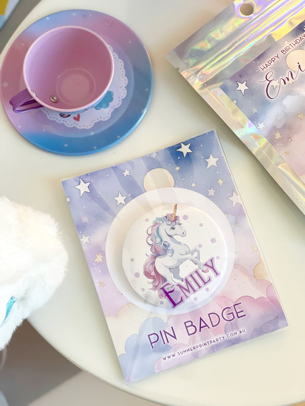 Unicorn Pin Badge