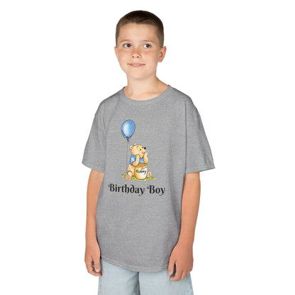 Personalised Winnie the Pooh Birthday T‑Shirt — Custom Kids Birthday Party Shirt