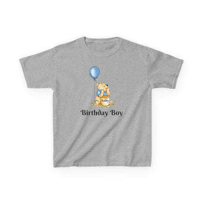 Personalised Winnie the Pooh Birthday T‑Shirt — Custom Kids Birthday Party Shirt