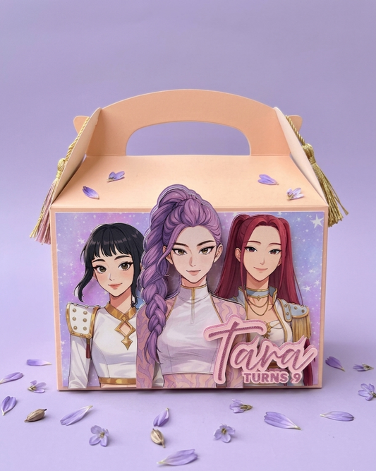 K-Pop Superstar Party Box – Personalised Birthday Party Favours