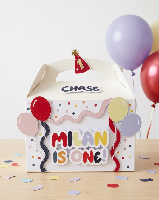 Fun to be One Party Box – Personalised Birthday Party Favours
