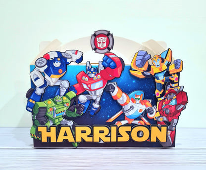 Transformer Rescue Bots Theme Party Box