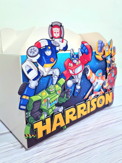 Transformer Rescue Bots Theme Party Box