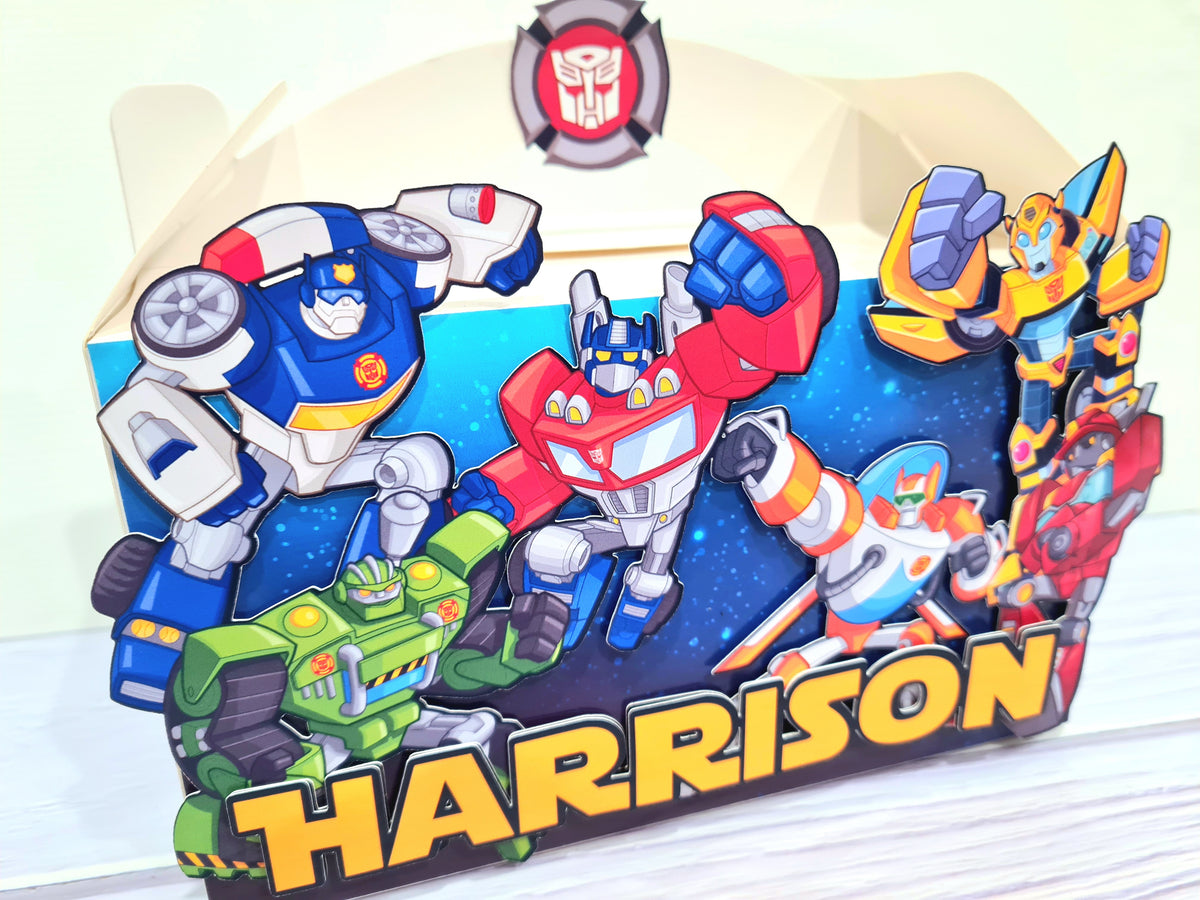 Transformer Rescue Bots Theme Party Box
