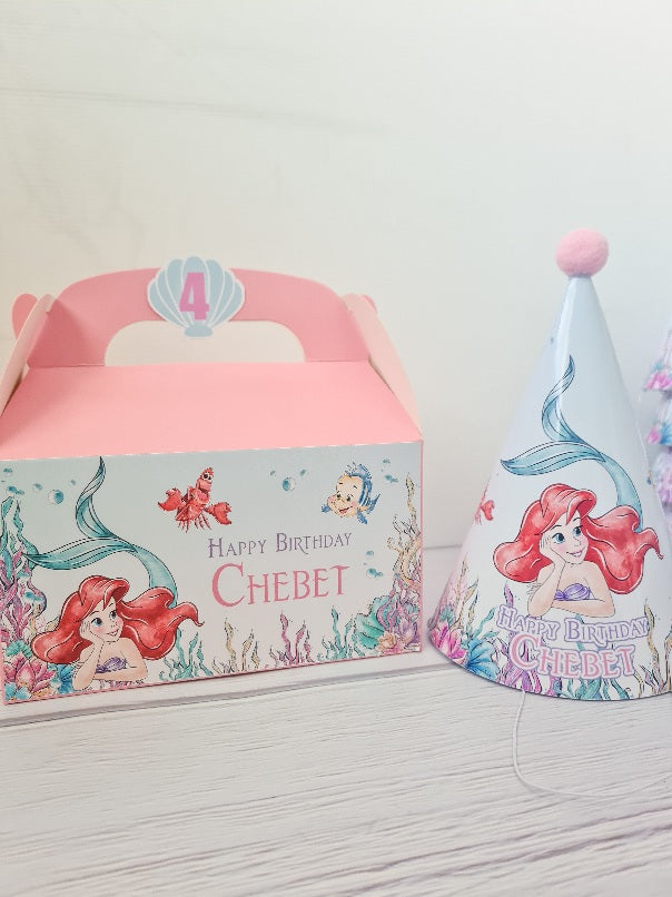 The Little Mermaid Party Box