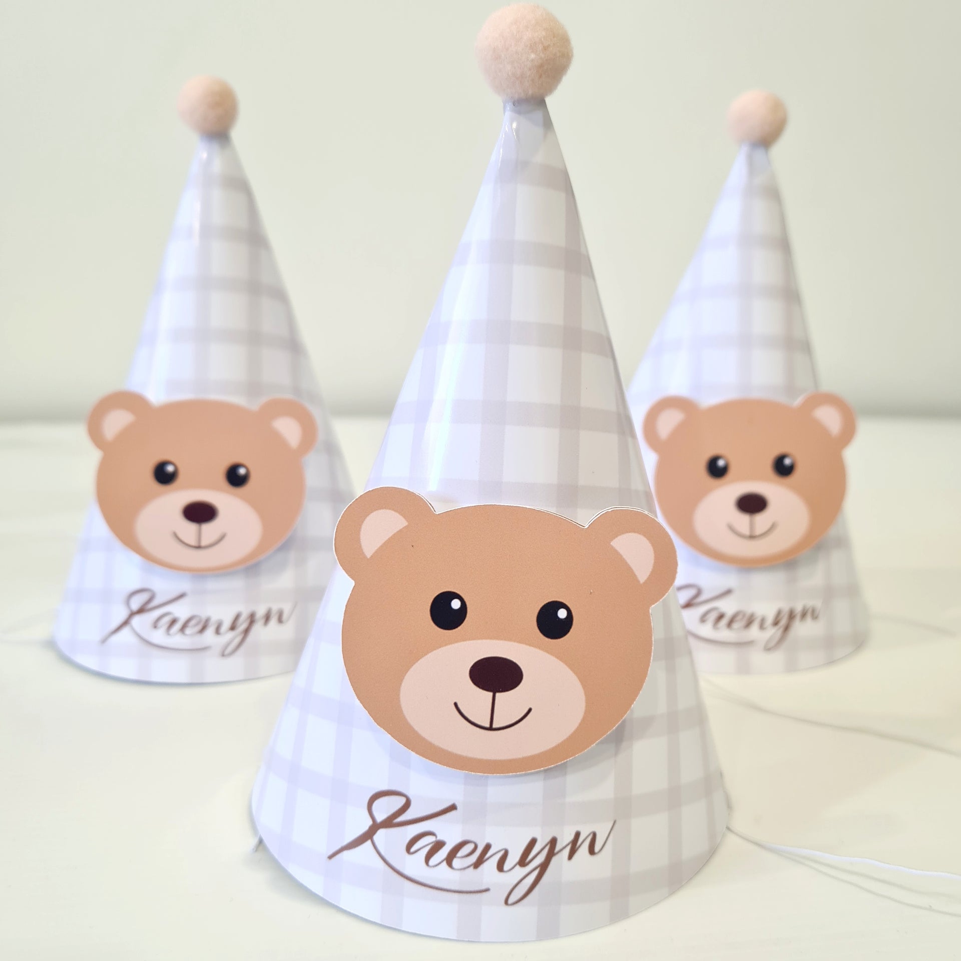 Teddy Bear Picnic Party Hat – Summer Print Party