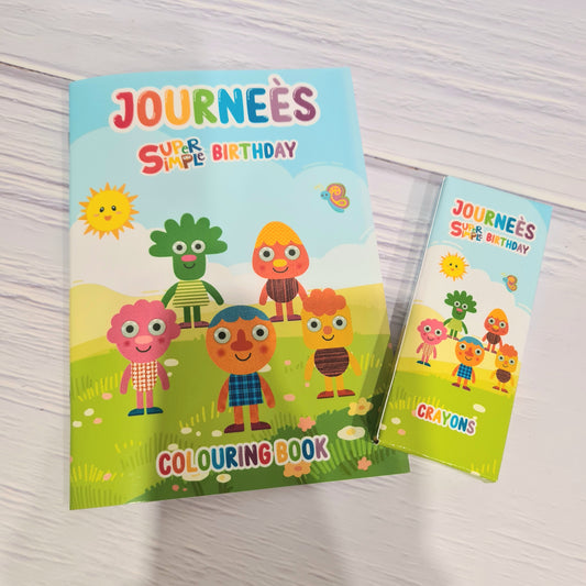 Noodle & Pals Super Simple Book & Crayons