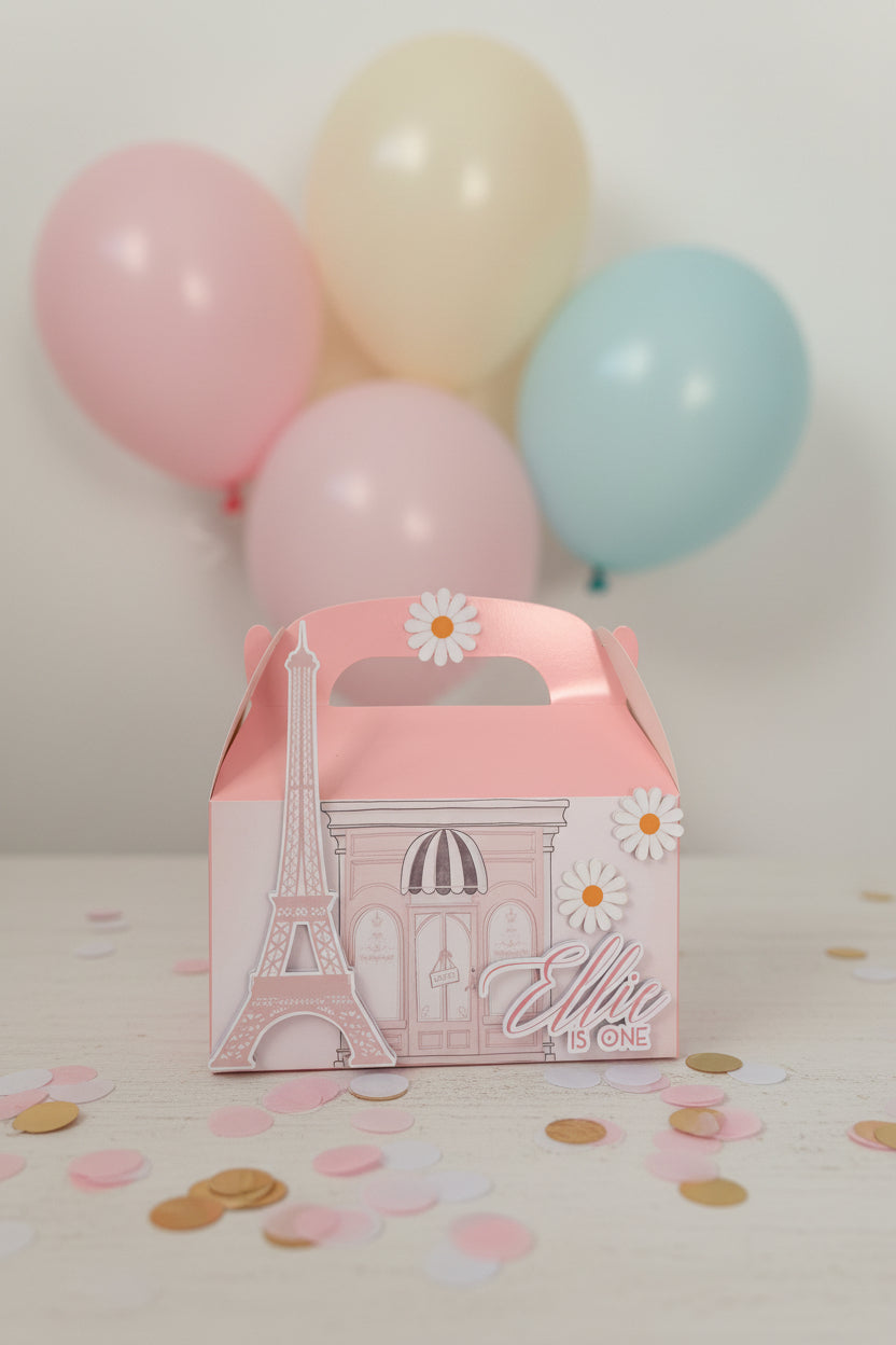 Parisian Paris Theme Party Box