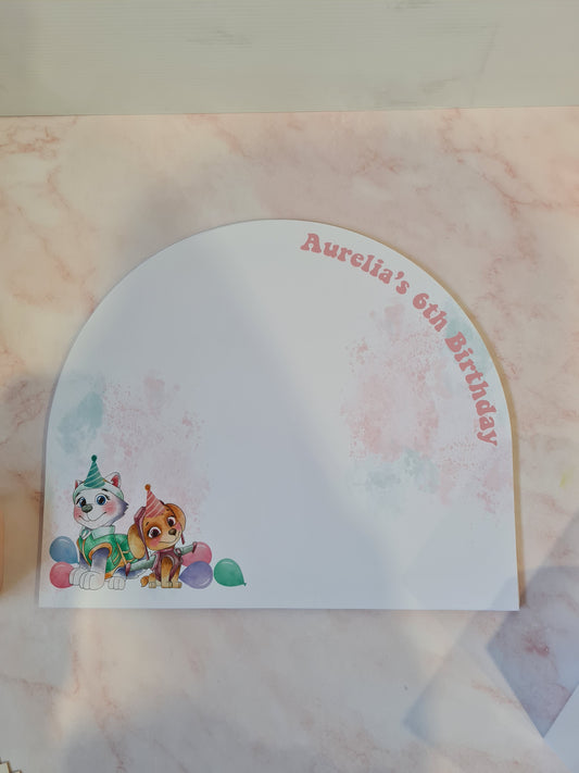 Adopt A Puppy / Rescue Dog Paper Placemat