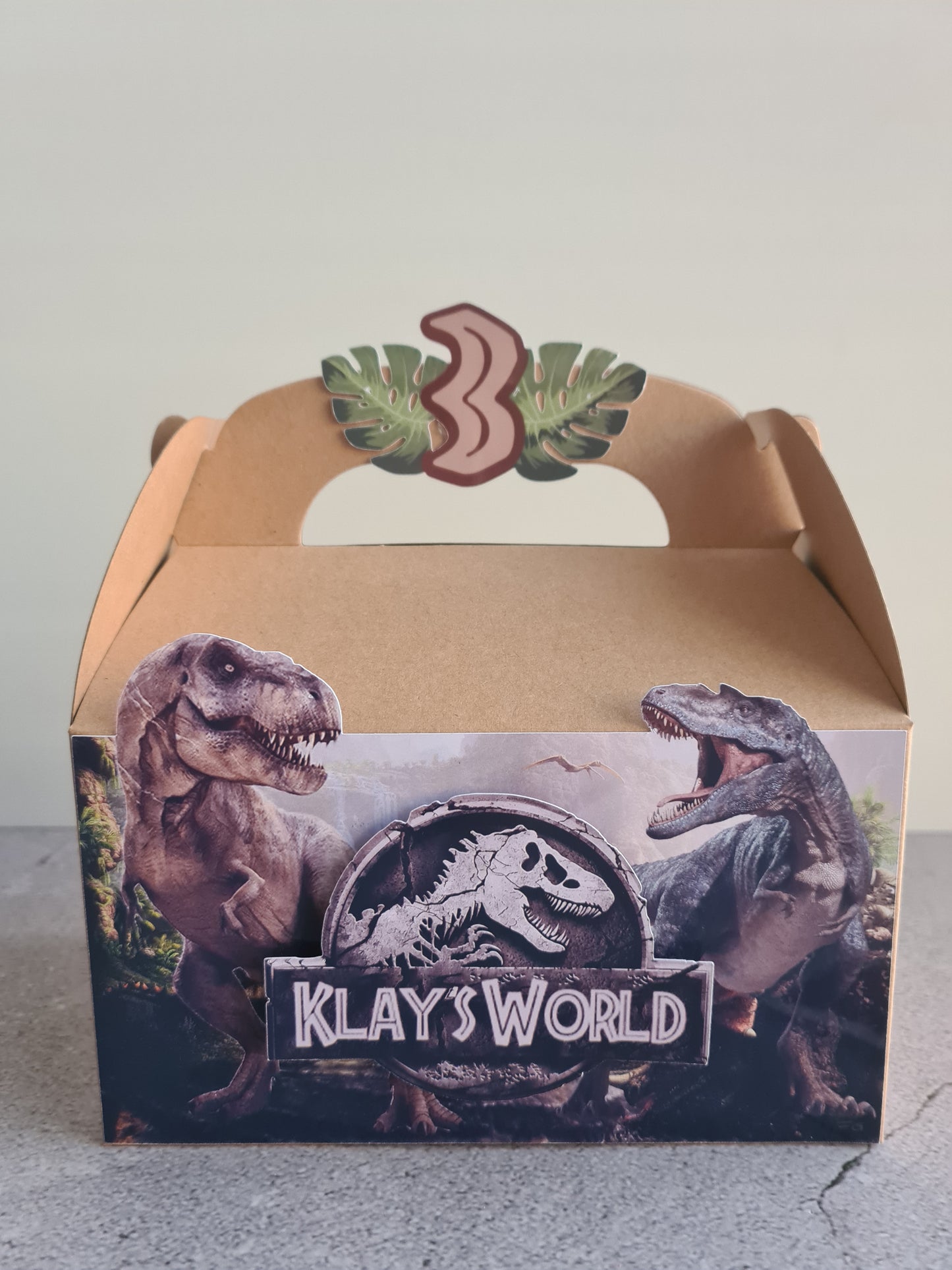 Jurassic Theme Party Box