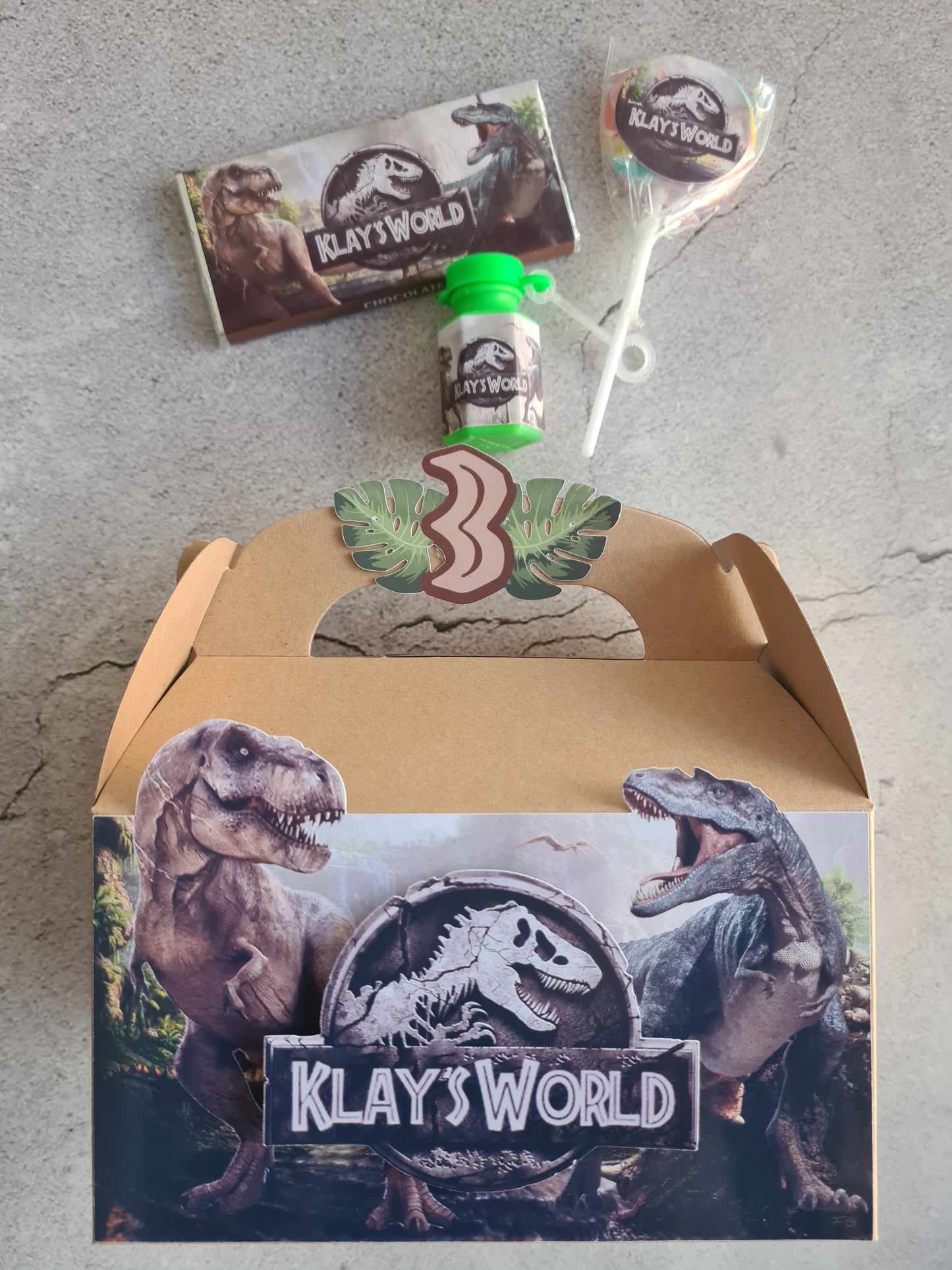 Jurassic Theme Party Box