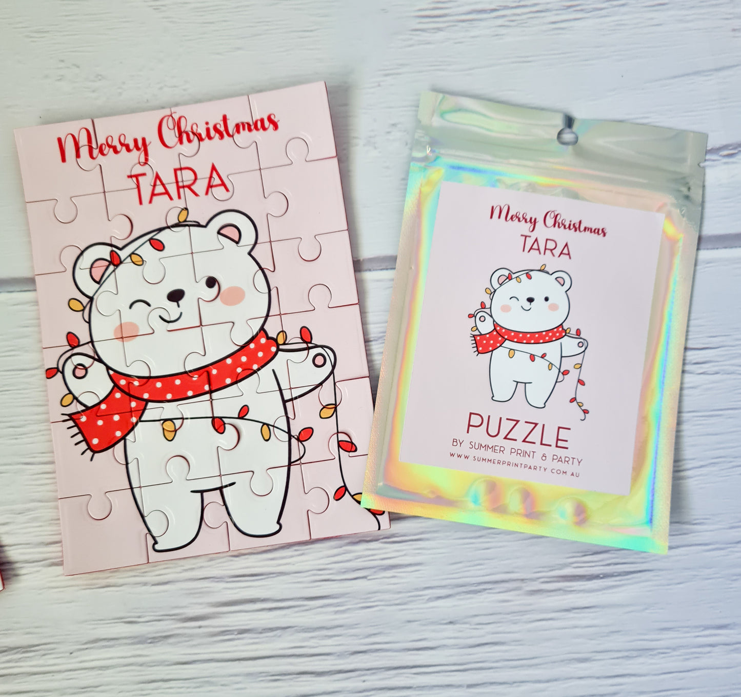 Personalised Christmas Puzzles