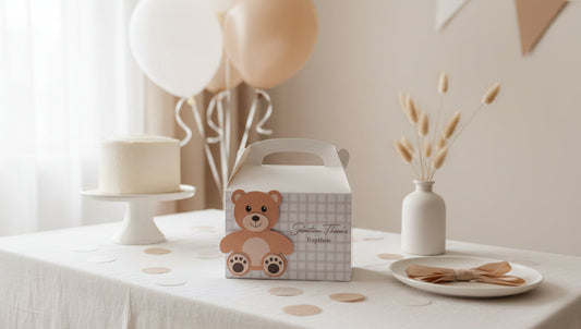 Teddy Bear Picnic Theme Party Box Birthday Party Favours