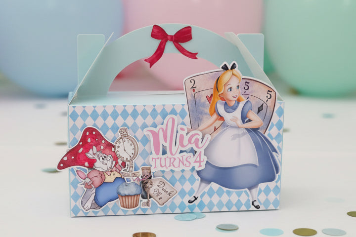 Alice & Wonderland Themed Party Box