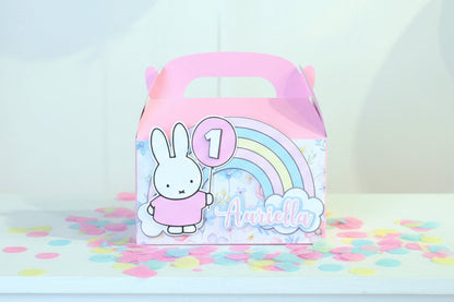 Dutch Bunny Inspired Party Box | Custom Kids Party Favour Box
