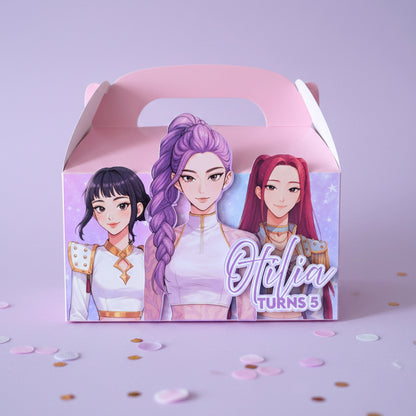 K-Pop Superstar Party Box – Personalised Birthday Party Favours