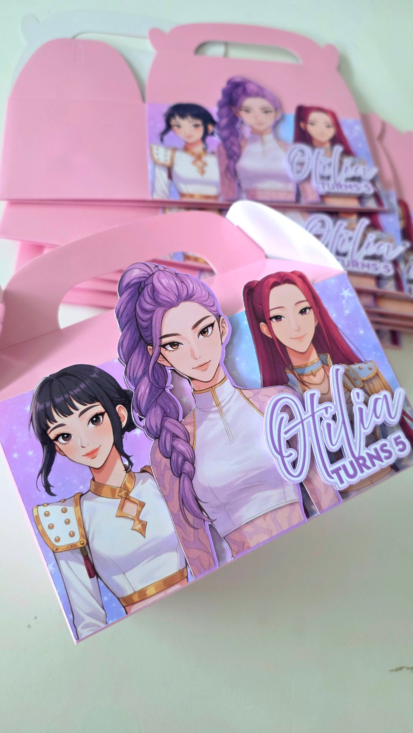 K-Pop Superstar Party Box – Personalised Birthday Party Favours