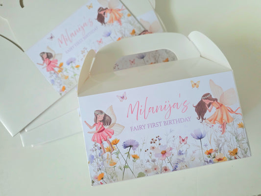 Fairy Garden Theme Box Labels (Pack of 12)
