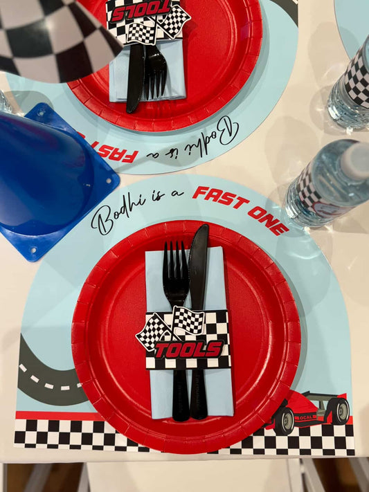 Fast One Theme Napkin Wrap