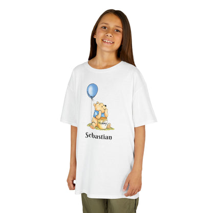 Personalised Winnie the Pooh Birthday T‑Shirt — Custom Kids Birthday Party Shirt