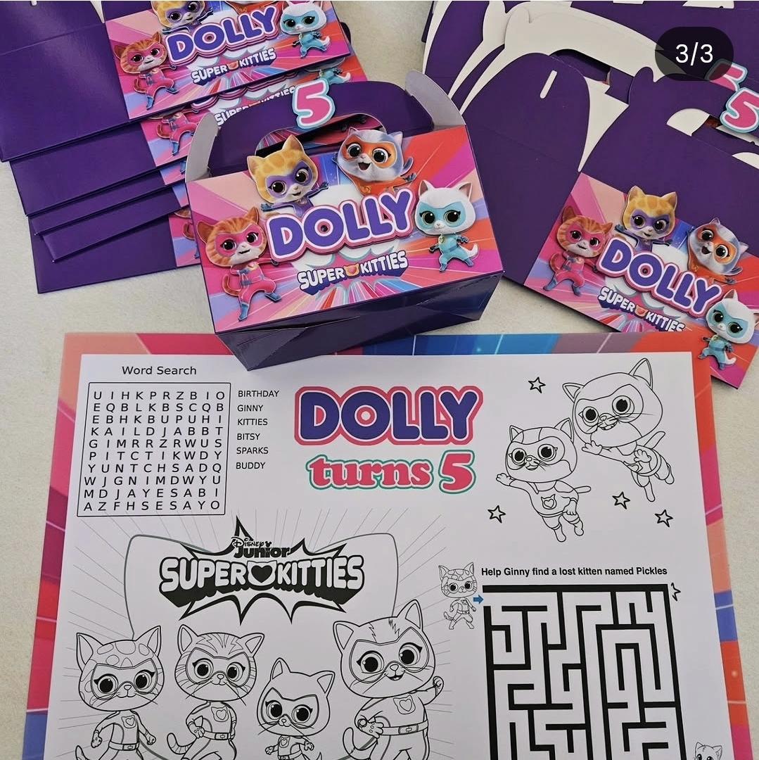 Colouring-in Placemat - Custom Design