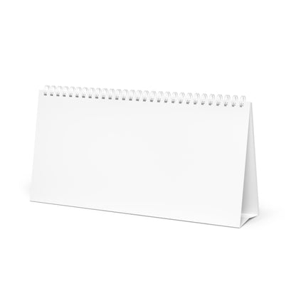 2027 Butterfly Garden Theme Desk Calendar — Personalised Floral Monthly Planner