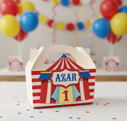 Circus Carnival Theme Party Box