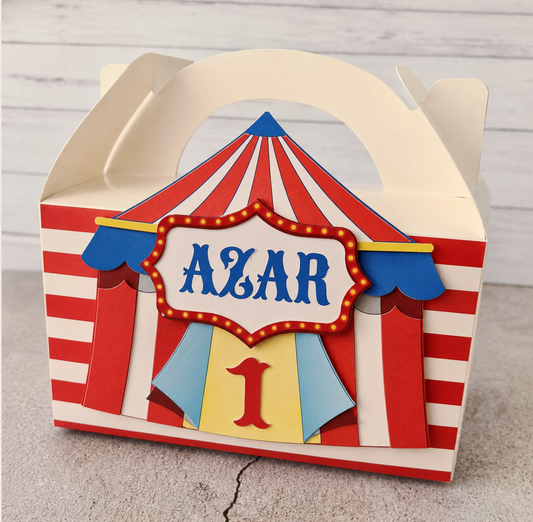 Circus Carnival Theme Party Box