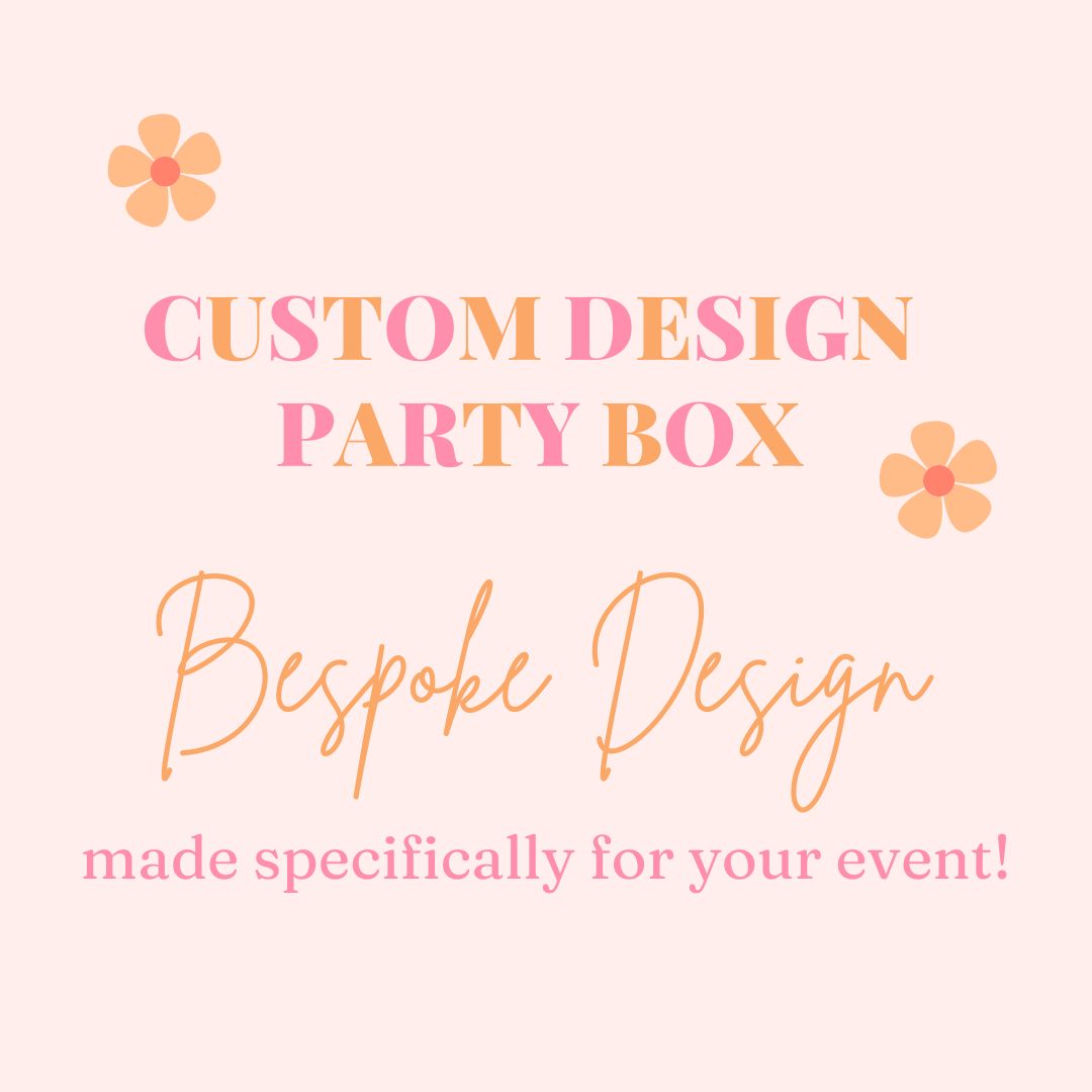 Custom Bespoke Design Party Box – Summer Print & Party