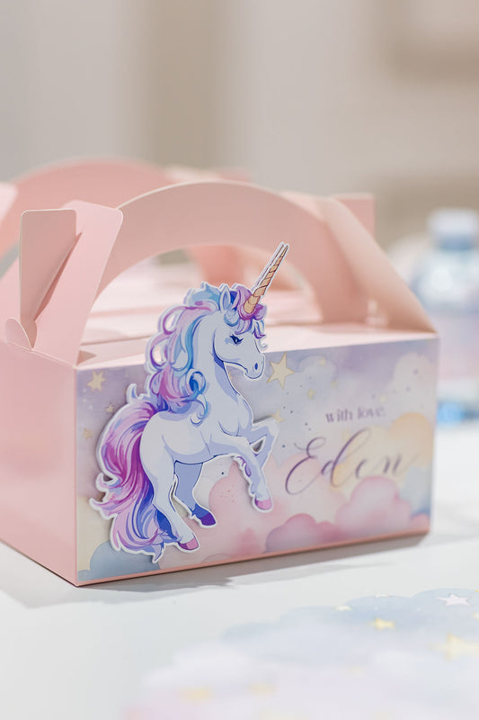 Whimsical Unicorn Party Box