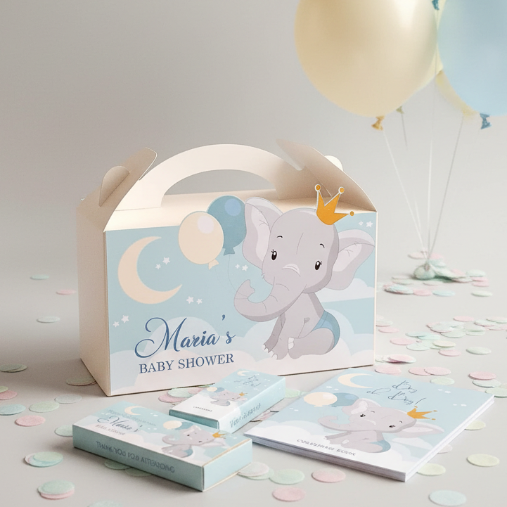 Baby Elephant Party Box