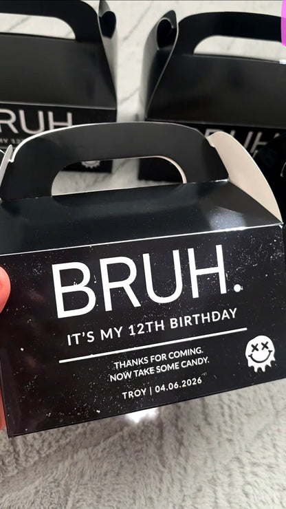 Bruh Theme Party Box